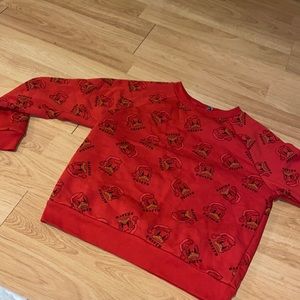 Disney X American Eagle fleece top